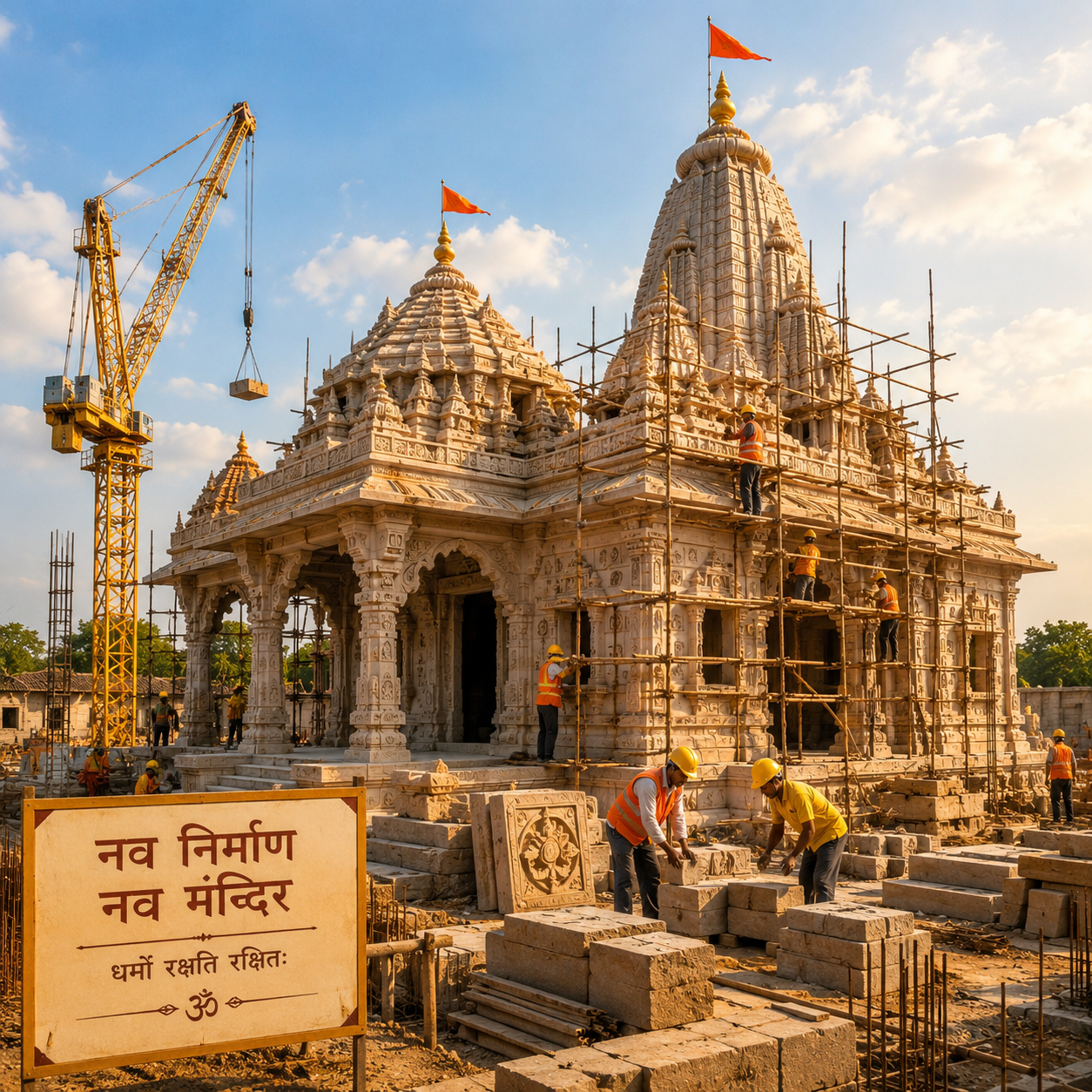 New Temple Construction & Development